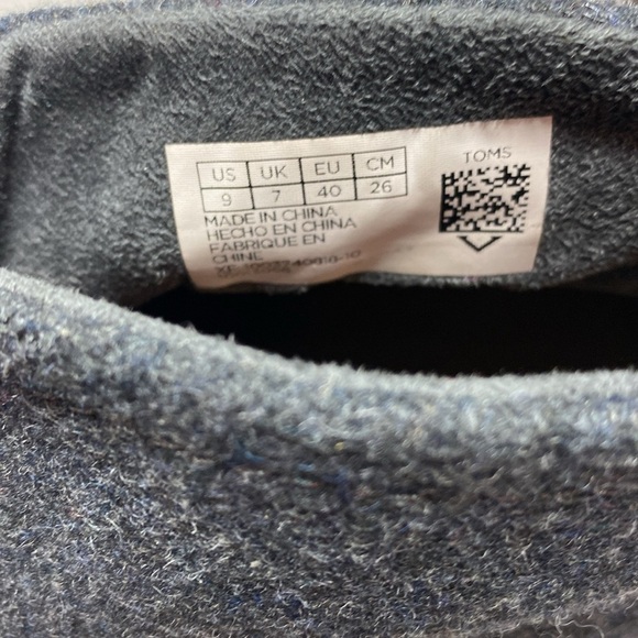 Toms gray heeled ankle boots size 9 - Picture 5 of 6